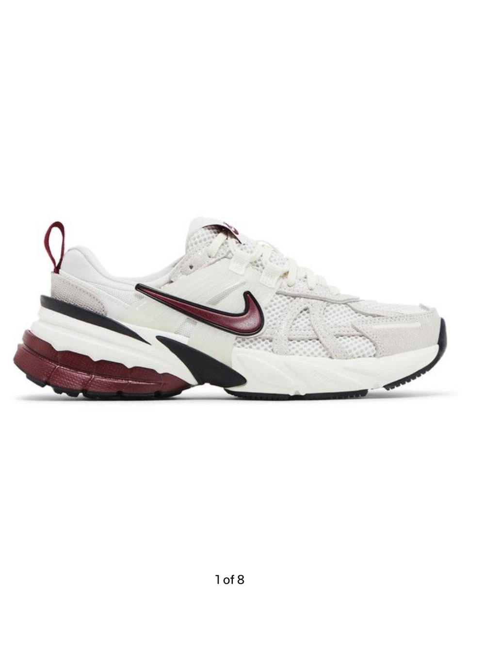Nike V2K Run SE White Black Team Red